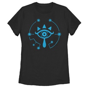 Women's Nintendo Zelda Breath of the Wild Eye T-Shirt - 1 of 3