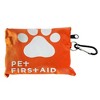 American Pet Supplies 19-Piece Pet Travel First Aid Kit with Carabiner - Compact Emergency Care for Adventurous Pets - 2 of 4