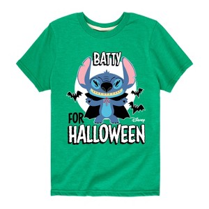 Boys' - Disney - Batty For Halloween Short Sleeve Graphic T-Shirt - 1 of 4