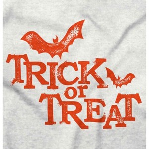 Happy Halloween Trick or Treat Bats Graphic T Shirt Men or Women Brisco Brands - 1 of 4