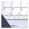 Recycled Contempo Desk Pad Calendar, 18.5 x 13, White/Blue Sheets, Blue Binding, Blue Corners, 12-Month (Jan to Dec): 2026 - 4 of 4