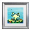 Trademark Fine Art Sylvia Masek Frog's Lunch Matted Framed Art - 2 of 4