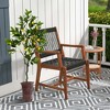 Costway 1/2 PCS 4 FT Tall Artificial Lemon Tree with Lemon Fruits, Cement Pot for Porch, Office - 4 of 4