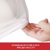 Aoibox Waterproof Quilted Pack and Play Mattress Pad Cover Soft Absorbent Fits 27x39 Portable Mini Crib Mattress - 3 of 4