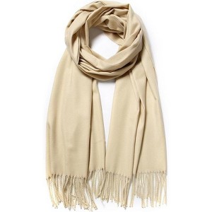 MSDC Women's Pashmina Shawl Wrap for Evening Dress Bridesmaid Wedding Bridal Winter Warm Large Soft scarf - 1 of 4