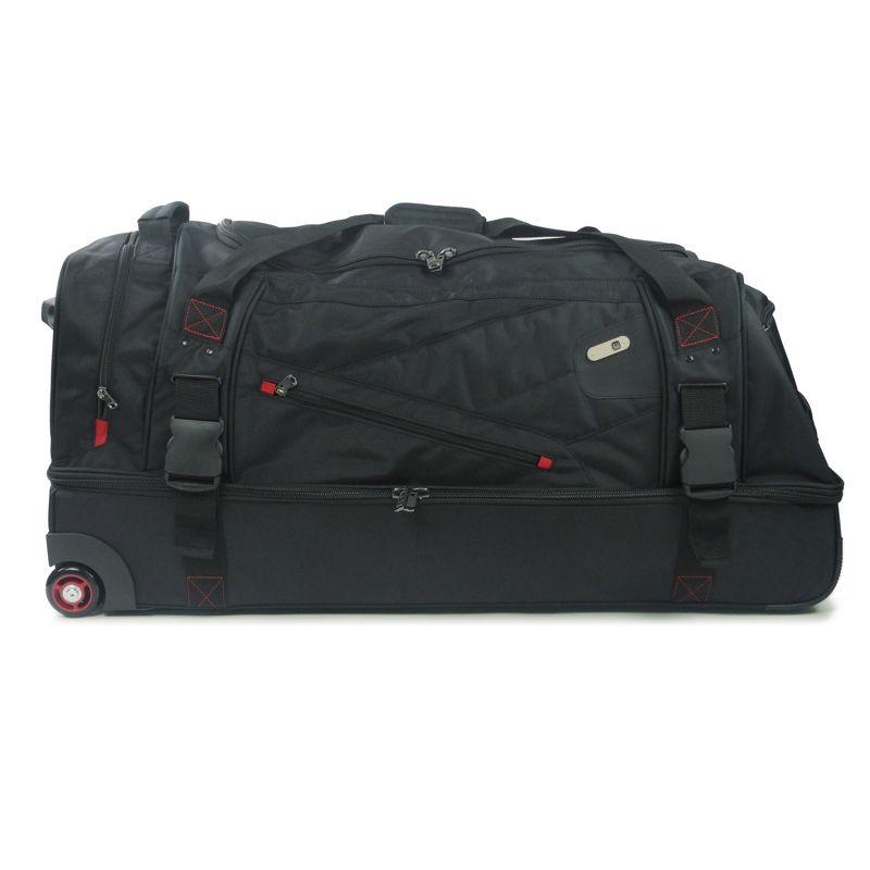 FUL Tour Manager 36in Rolling Duffel Bag, Black, 3 of 10