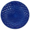 Sunnydaze Rennes Ceramic Bird Bath with Lava Finish -Blue Glazed Bowl with Blue Distressed Ceramic Finish - 22.5" - 2 of 4