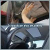 GOTGELIF Tinted Window Film 26"x 79" Black Privacy Film & Sun Shade Roll - 4 of 4