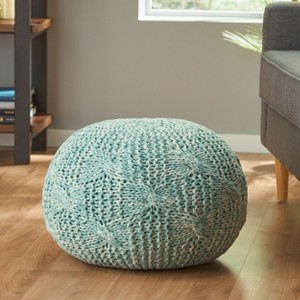 NicBex Bean Bag Chair for Adults Woven Bean Bag Chair Comfy Floor Chair with Memory Foam Filler for Living Room, Bedroom - 1 of 4