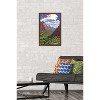 Trends International Lantern Press - Zion National Park, Utah, Zion Canyon View Framed Wall Poster Prints - 2 of 4