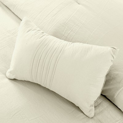 Coconut Full Reversible Down Microfiber Comforter Set