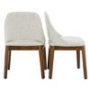Ashcroft Furniture,Weston Dining Chair Set of 2 - Beige Linen - 4 of 4
