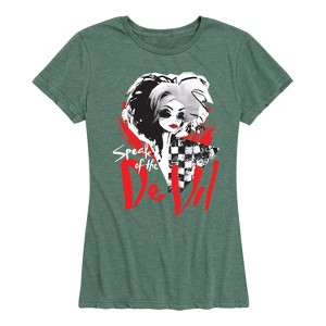 Women's - Cruella -  Short Sleeve Graphic T-Shirt - 1 of 4