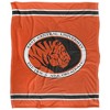 East Central University Primary Logo Silky Touch Blanket White 50x60 - 2 of 4
