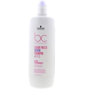 Schwarzkopf Bonacure Color Freeze Silver Shampoo pH 4.5 Clean Performance, 33.3 oz - 1 of 4