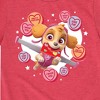 Boys' - Paw Patrol - Skye Conversation Hearts Short Sleeve Graphic T-Shirt - 2 of 4
