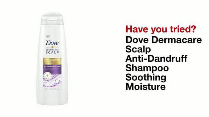 Dove Beauty Dermacare Scalp Soothing Anti-Dandruff Shampoo - 12 fl oz, 2 of 9, play video