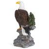 Dicksons Eagle On Stone Natural Brown 6 inch Resin Stone Decorative Tabletop Figurine - 4 of 4