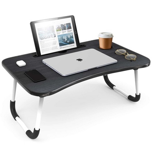 Nestl Portable Laptop Bed Tray Table,foldable Reading Desk For Floor Or ...