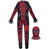 HalloweenCostumes.com Men's Marvel Deadpool Zentai Suit Halloween Costume | Adult Superhero Costumes - 4 of 4