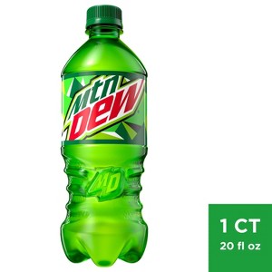 Mountain Dew Citrus Soda - 20 fl oz Bottle - 1 of 4