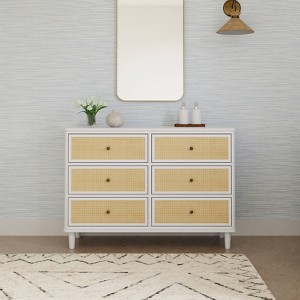 Namesake Marin with Cane 6 Drawer Assembled Dresser - 1 of 4