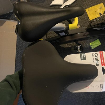 Schwinn comfort bike seat deals foam saddle super