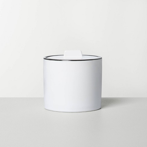 Omniware Simsbury White Stoneware Extra Large Canister : Target