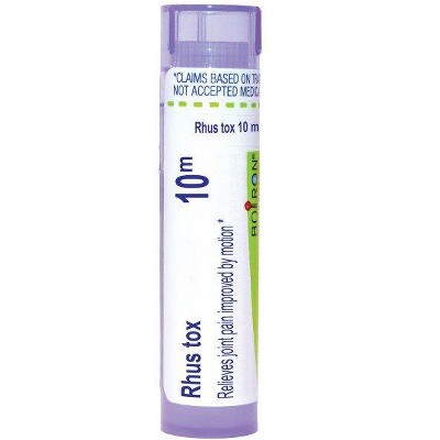 Rhus Tox 10M by Boiron Homeopathic Single Medicine For Pain  -  80 Pellet