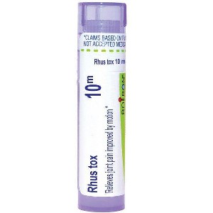 Rhus Tox 10M by Boiron Homeopathic Single Medicine For Pain  -  80 Pellet - 1 of 4