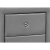 Monarch Specialties Accent Table Side End Nightstand Lamp Living Room Bedroom Metal Laminate Black Contemporary Modern - 3 of 4