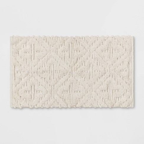 Cream bath rug new arrivals