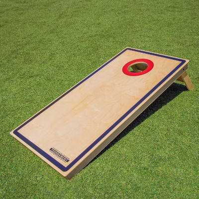 Tournament Edition Regulation Cornhole Game Set with Dual Side Bean Bags
