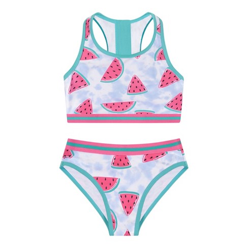 Andy & Evan Toddler Girls Two-piece Swim Suit : Target