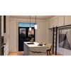 Urban Ambiance Luxury Modern Pendant 11''H x 5''W,  Midnight Black Finish,  Broome Collection, UHP4111 - 2 of 4