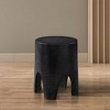 Meridian Furniture,Foligno Marble Finish Concrete End Table - 2 of 4