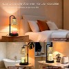 FAAYFIAN Adjustable Candle Warmer Lamp with Timer,Wood Base Metal Shade,Birthday Gifts for Women Mom - 3 of 4
