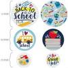 Big Dot of Happiness Back to School - First Day of School Classroom Giant Circle Confetti - Party Decorations - Large Confetti 27 Count - 2 of 4