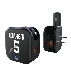 NFL Indianapolis Colts Players Game Tactic 18-Watt 2 in 1 USB A/C Charger - 1 of 3