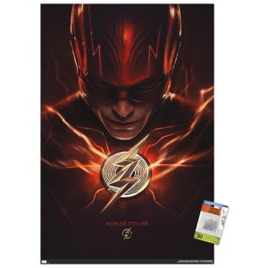 Trends International DC Comics Movie The Flash - The Flash One Sheet Unframed Wall Poster Prints - 1 of 4