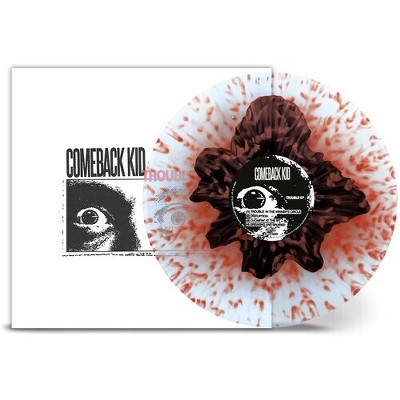 Comeback Kid - Trouble Ep - Clear/black Yolk W Red Splatter (vinyl) : Target