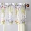 2pc 54"x36" No. 918 Semi-Sheer Viola Rod Pocket Kitchen Curtain Tier Pair White - 2 of 4