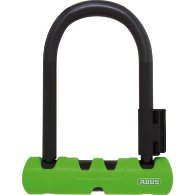 Abus Ultra 410 U-Lock 3.9 x 5.5" Black/Green