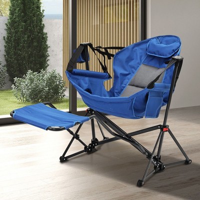 Ainfox Adjustable Hammock Camping Chair with Footrest