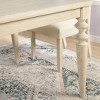 UPHA 7-Piece Dining Table Set with Turned-Leg Dining Table and 6 Tufted Chairs - 2 of 4
