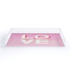 April Lane Art Love Pink Acrylic Tray - Deny Designs - 2 of 4
