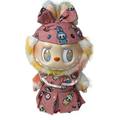 Детские куклы Doll Clothes Superstore Monster Doll Print Dress and Matching Ear Opening Hat for 37 cm Collectible Monster Dolls — фото 2