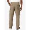 KingSize Men's Big & Tall Comfort Waist Cargo Pants - 2 of 3
