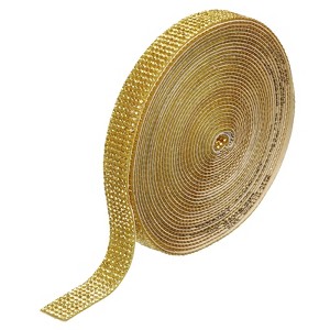 Unique Bargains Self-Adhesive Crafts Decorations Crystal Rhinestone Diamond Ribbons - 1 of 4