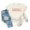 Simply Sage Market Women's Colorful Basketball Stacked Short Sleeve Graphic Tee - 3 of 3